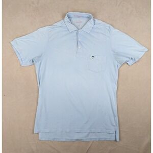 B Draddy Small Mens Shirt Polo Knit Jersey Lightweight FLAWS
